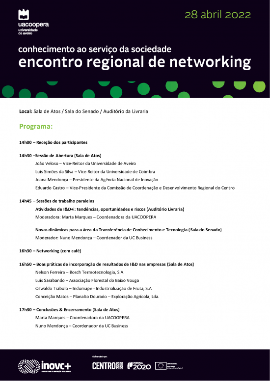 Participação no 1º Encontro Regional de Networking 