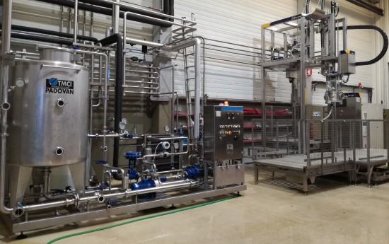  New aseptic filling machine! 